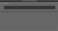 Desktop Screenshot of gatheringlex.org
