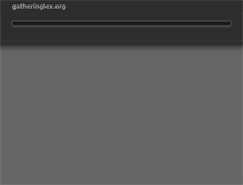 Tablet Screenshot of gatheringlex.org